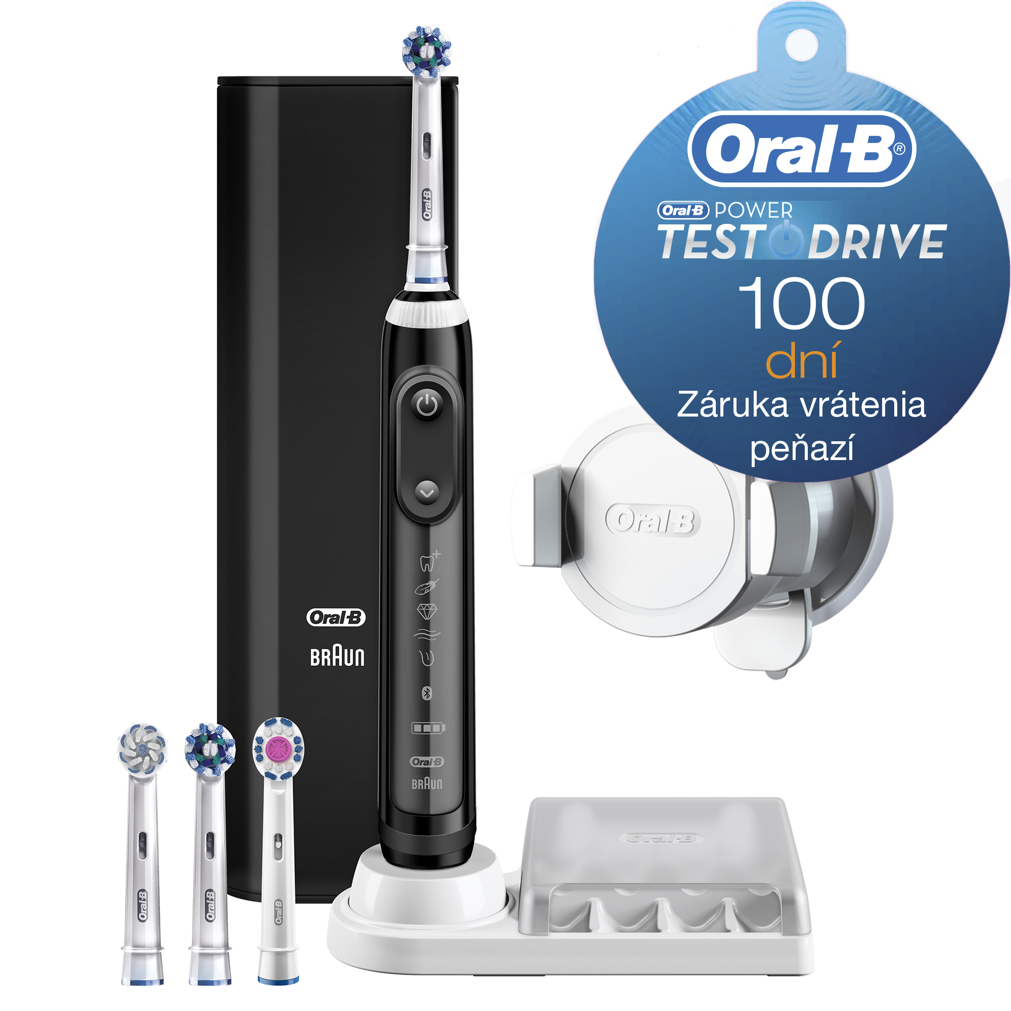 Gillette Labs holiaci strojček + 5 hlavíc + držiak + púzdro