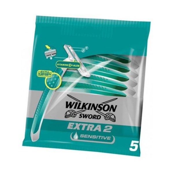Wilkinson Extra 2 Sensitive žiletky 5 ks