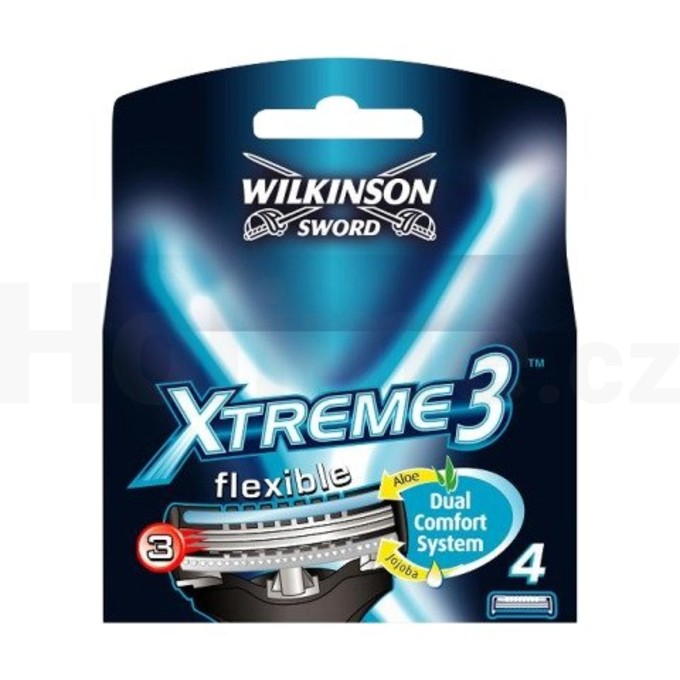 Wilkinson Xtreme3 System náhradné hlavice 4 ks