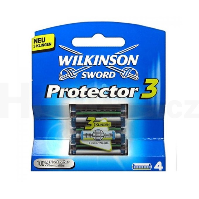 Wilkinson Protector 3 náhradné hlavice 4 ks