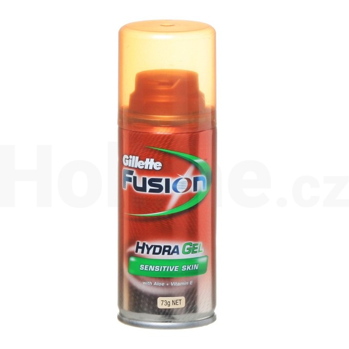 Gillette Fusion Sensitive gél na holenie 75 ml