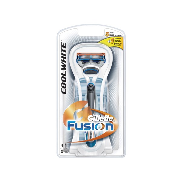 Gillette Fusion Cool White holiaci strojček