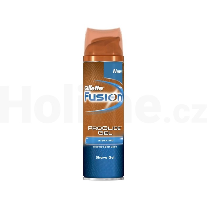 Gillette Fusion ProGlide Hydrating gél na holenie 200 ml