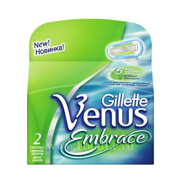 Gillette Venus Embrace náhradné hlavice 2 ks