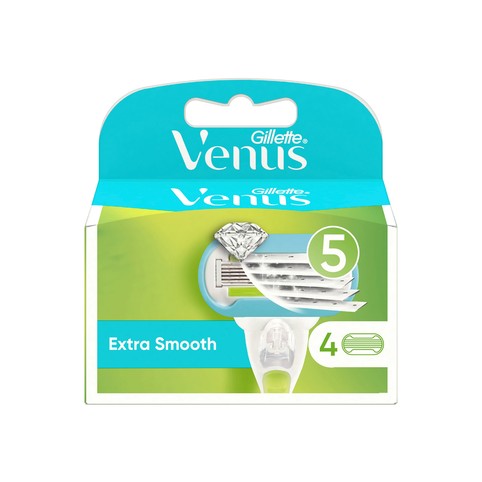 Gillette Venus Extra Smooth náhradné hlavice 4 ks