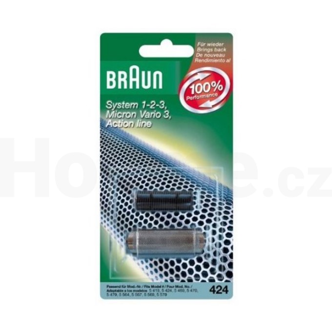 Braun CombiPack Vario3 - 424 náhradné ostrie
