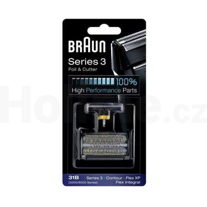 Braun CombiPack FlexIntegral - 31B - černé náhradné ostrie