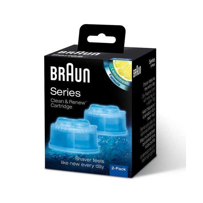 Braun CCR 2 Clean Renew náhradné čistiace náplne 2 ks citron