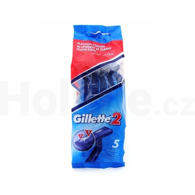 Gillette 2 žiletky 5 ks