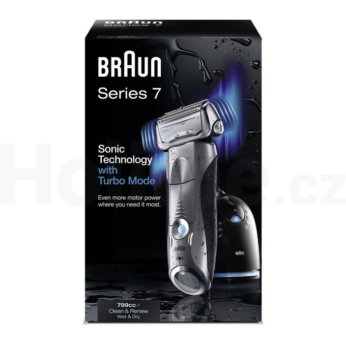 Braun Series 7-799cc-7 Wet&Dry holiaci strojček - mierne poškodený obal