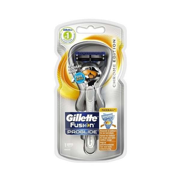 Gillette Fusion Proglide FlexBall Silver manuálny holiaci strojček