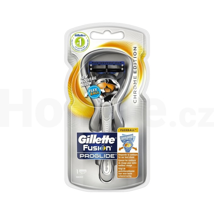 Gillette Fusion Proglide FlexBall Silver manuálny holiaci strojček