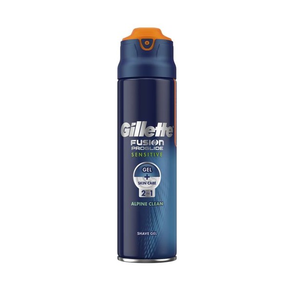 Gillette Fusion ProGlide Alpine Clean gél na holenie 170 ml