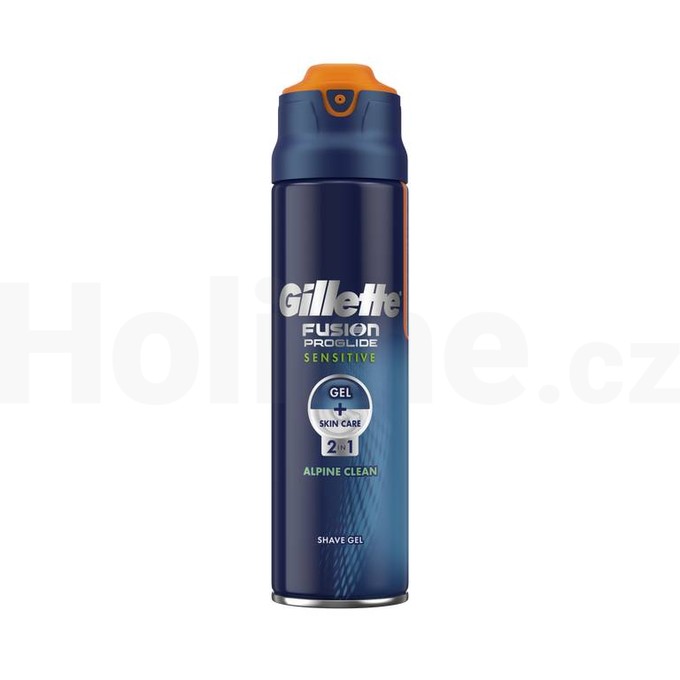 Gillette Fusion ProGlide Alpine Clean gél na holenie 170 ml