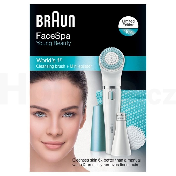 Braun FaceSpa 832e epilátor na tvár Young Beauty