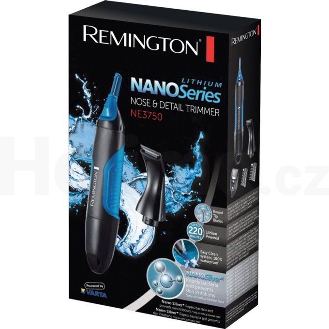 Remington NE3750 Lithium Powered hygienický zastřihávač pre uši a nos - POUŽITÝ