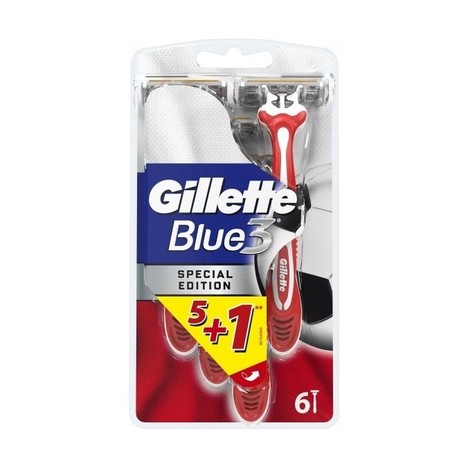 Gillette Blue3 Special Edition žiletky 5+1 ks