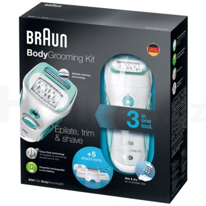 Braun BGK7090 Body Grooming Kit epilátor pre mužov