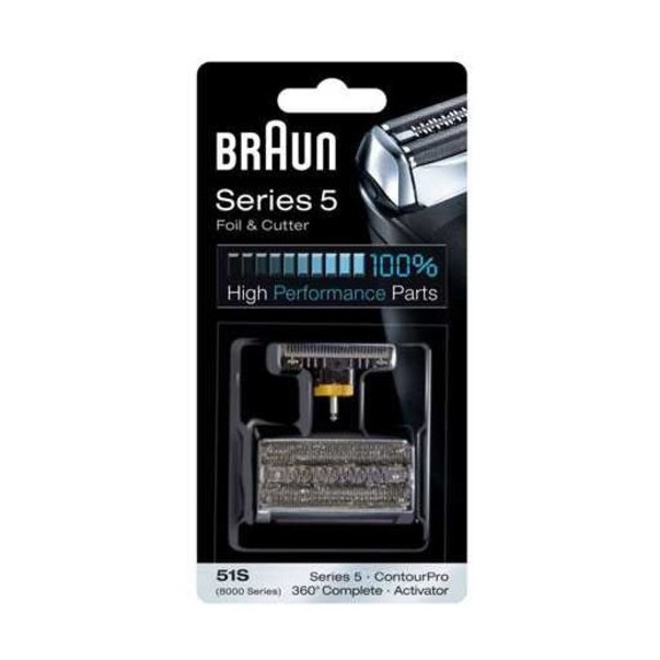 Braun CombiPack Series5 - 51S brit + folie - ROZBALENÝ