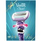 Gillette Venus Swirl Flexiball holiaci strojček + gél na holenie Sensitive Skin 75 ml