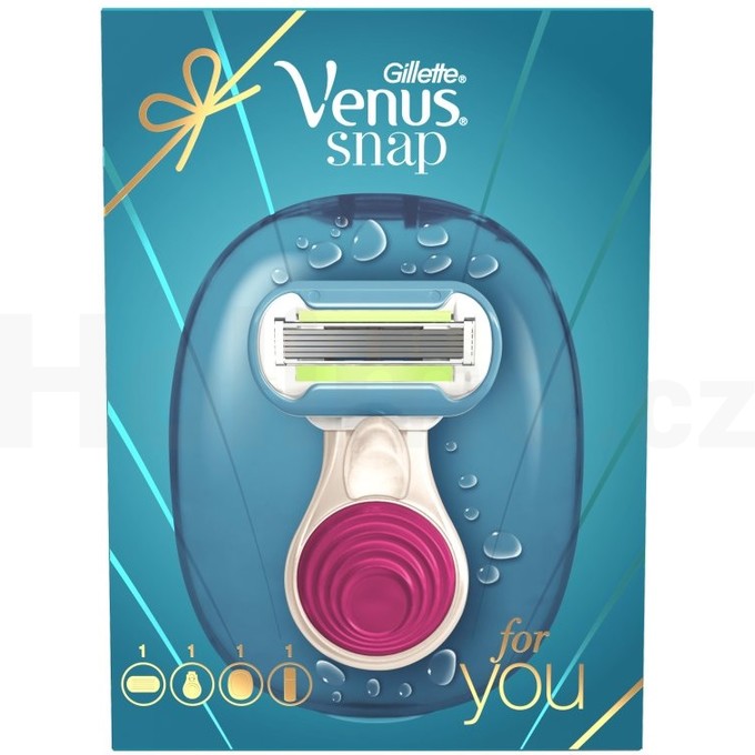 Gillette Venus Snap with Embrace + gél na holenie Sensitive Skin 75 ml
