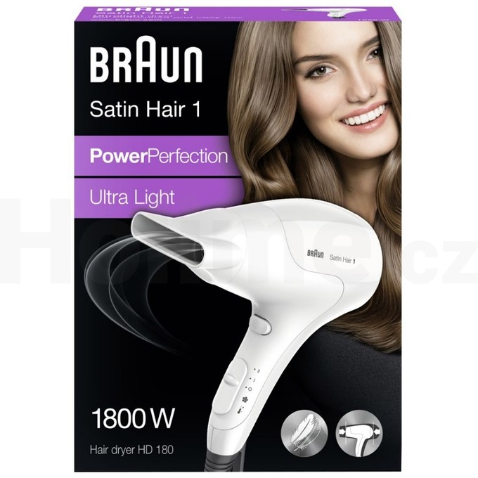 Braun Satin Hair 1 Power Perfection HD180 fén na vlasy