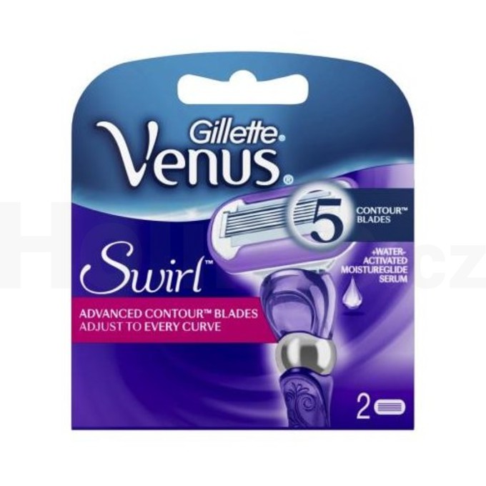 Gillette Venus Swirl náhradné hlavice 2 ks