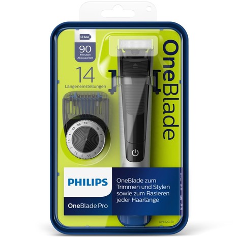 Philips OneBlade QP6520/20 zastrihávač fúzov - POŠKODENÝ OBAL