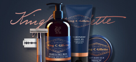 Predstavujeme produkty King C. Gillette