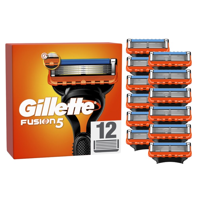 Gillette Fusion 5 náhradné hlavice 12 ks