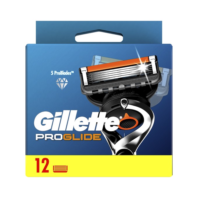 Gillette ProGlide náhradné hlavice 12 ks