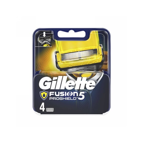 Gillette Fusion 5 ProShield náhradné hlavice 4 ks