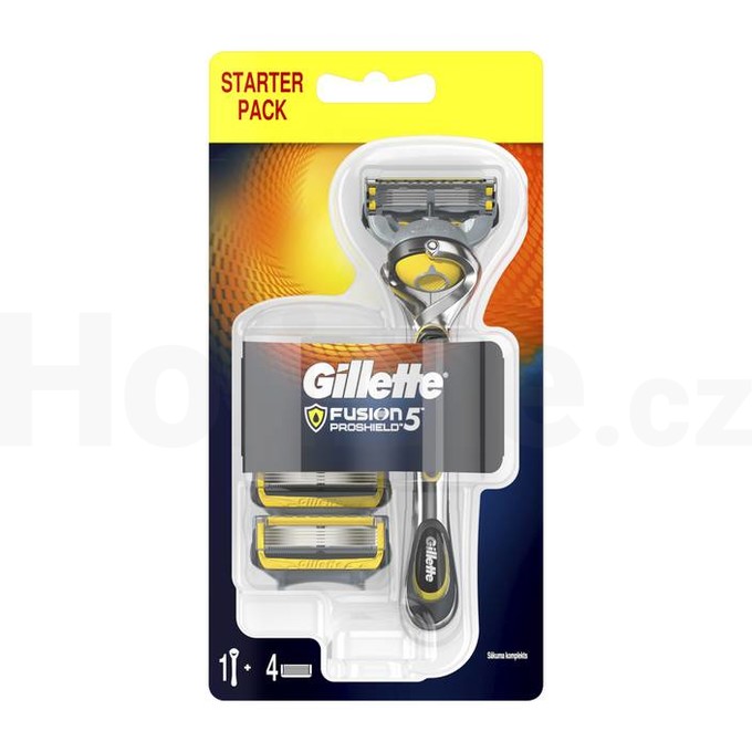 Gillette Fusion 5 ProShield FlexBall holiaci strojček + 4 hlavice