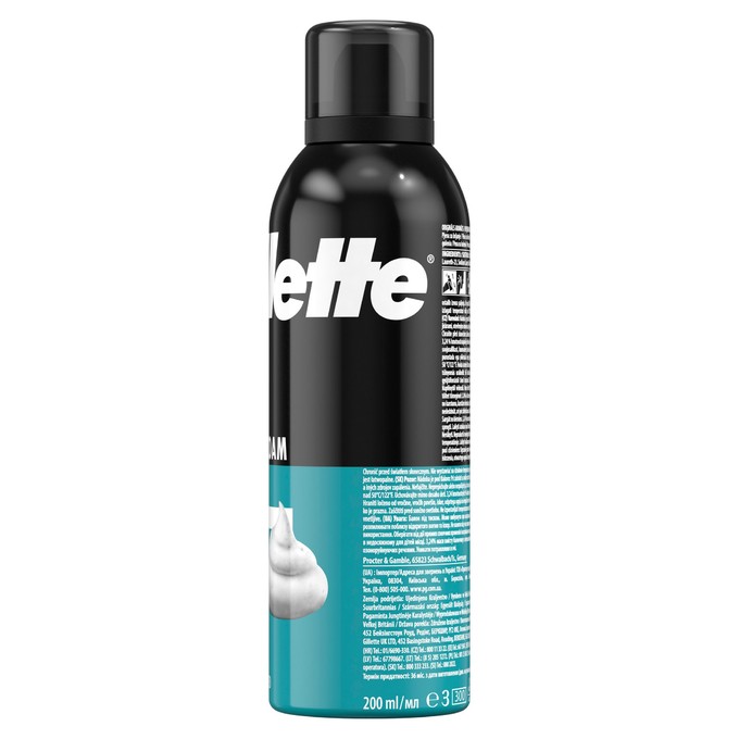 Gillette Sensitive Foam pena na holenie 200 ml