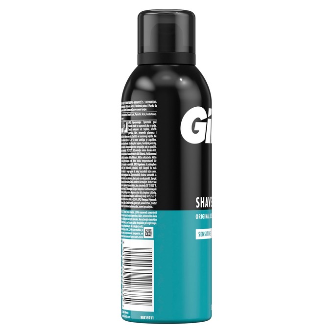 Gillette Sensitive Foam pena na holenie 200 ml