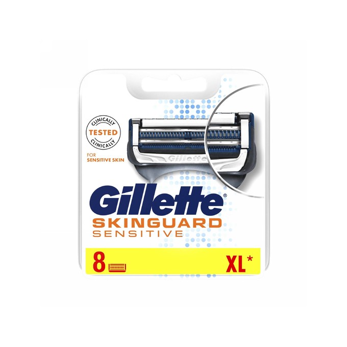 Gillette SkinGuard náhradné hlavice 8 ks