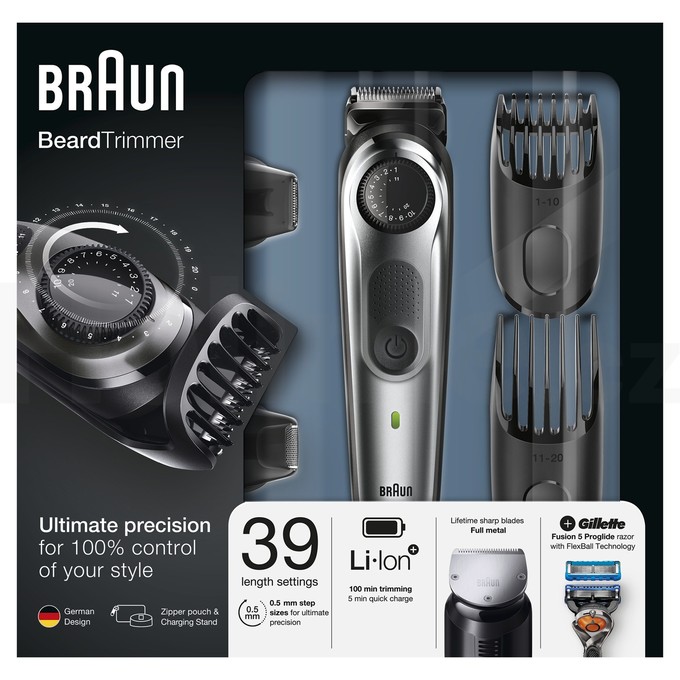 Braun Beard Trimmer BT7040 zastrihávač fúzov a vlasov