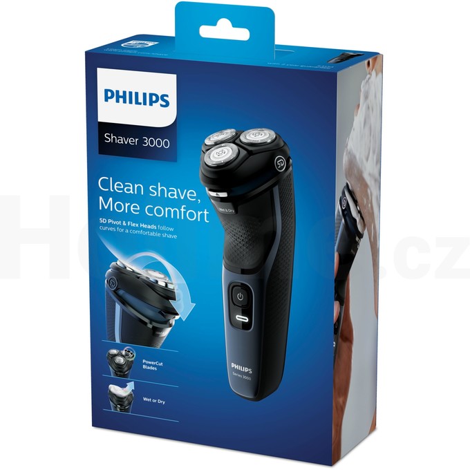 Philips Shaver 3000 S3134/51 holiaci strojček