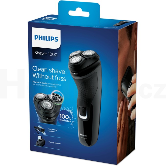 Philips Shaver 1000 S1231/41 holiaci strojček