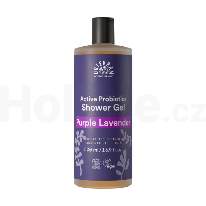 Urtekram Shower Gel Purple Lavender sprchový gél 500 ml