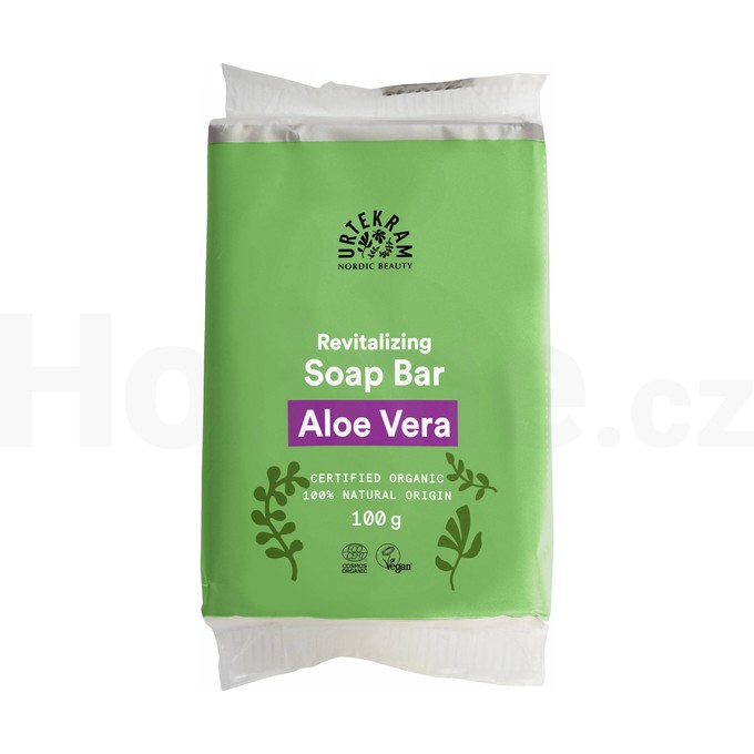Urtekram Soap Bar Aloe Vera týhé mydlo 100 g
