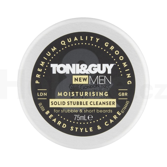 Toni&Guy Solid Stubble Cleanser čistiaci tuhý krém na krátke fúzy 75 ml