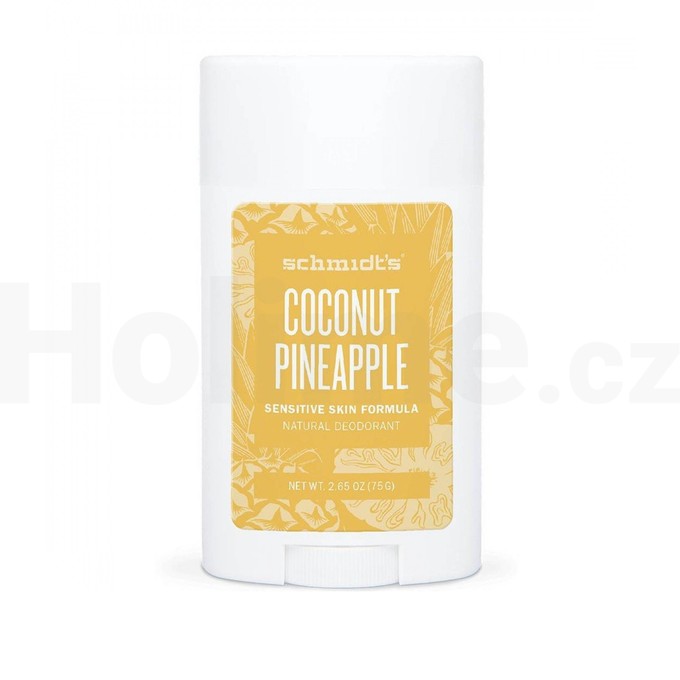 Schmidt's Coconut + Pineapple tuhý dezodorant 58 ml