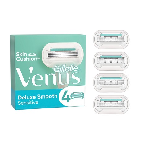 Gillette Venus Extra Smooth Sensitive náhradné hlavice 4 ks