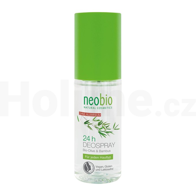 Neobio Deospray Olive & Bambus dezodorant 100 ml