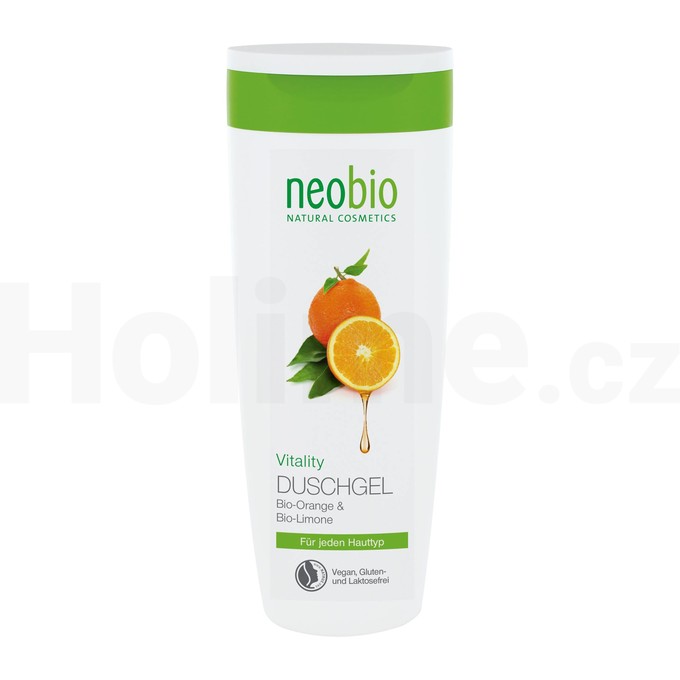 Neobio Shower Gel Vitality sprchový gél 250 ml