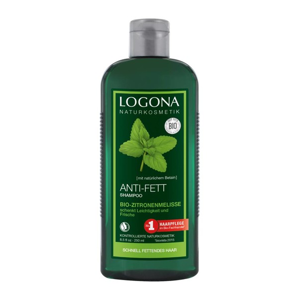 Logona Anti-Grease šampón na vlasy 250 ml