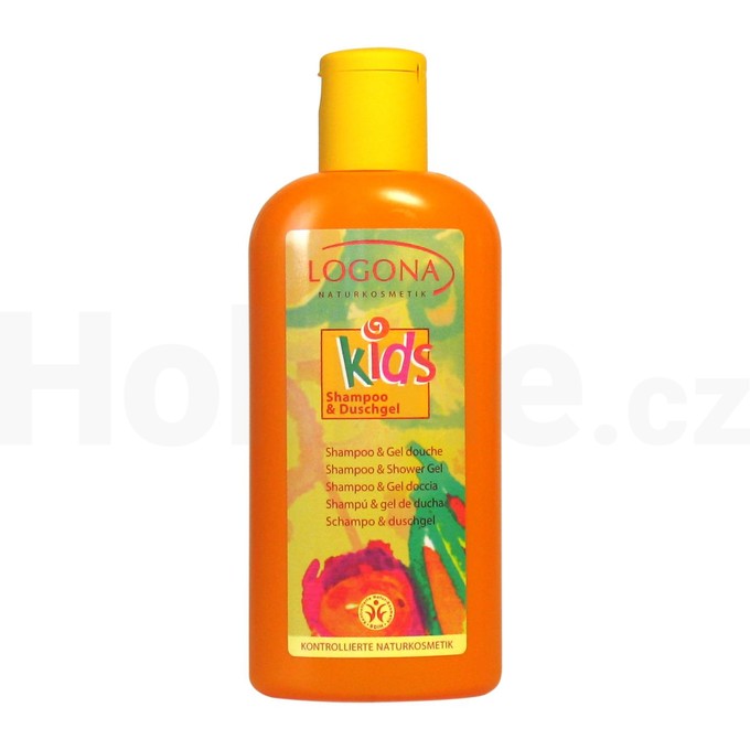 Logona Kids dětský sprchový gél a šampón 200 ml