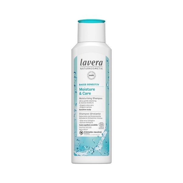 Lavera Basis Sensitive Moisture & Care šampón na vlasy 250 ml