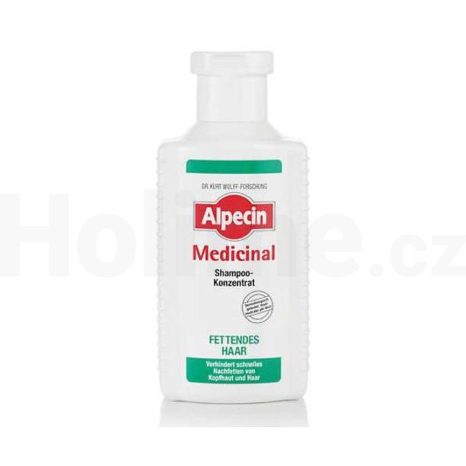Alpecin Medicinal Shampoo Concentrate Oily Hair šampón na vlasy 200 ml